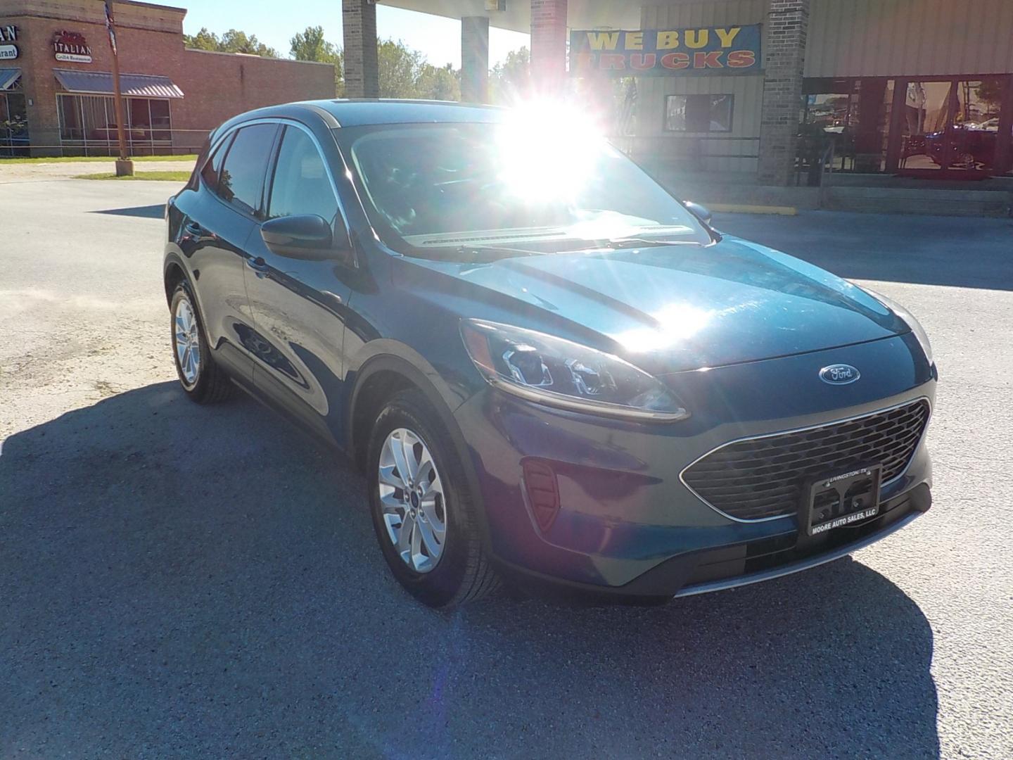 2020 Green Ford Escape (1FMCU0G69LU) with an 3 cyl engine, Automatic transmission, located at 1617 W Church Street, Livingston, TX, 77351, (936) 327-3600, 30.710995, -94.951157 - Love these!! Great economy in a comfortable ride! - Photo#1